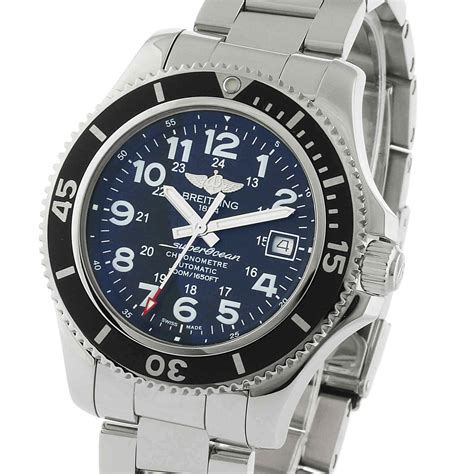 breitling superocean ii 42 automatic men's watch a17365c9 bd67ss|Breitling Superocean II 42 Automatic Men's Watch .